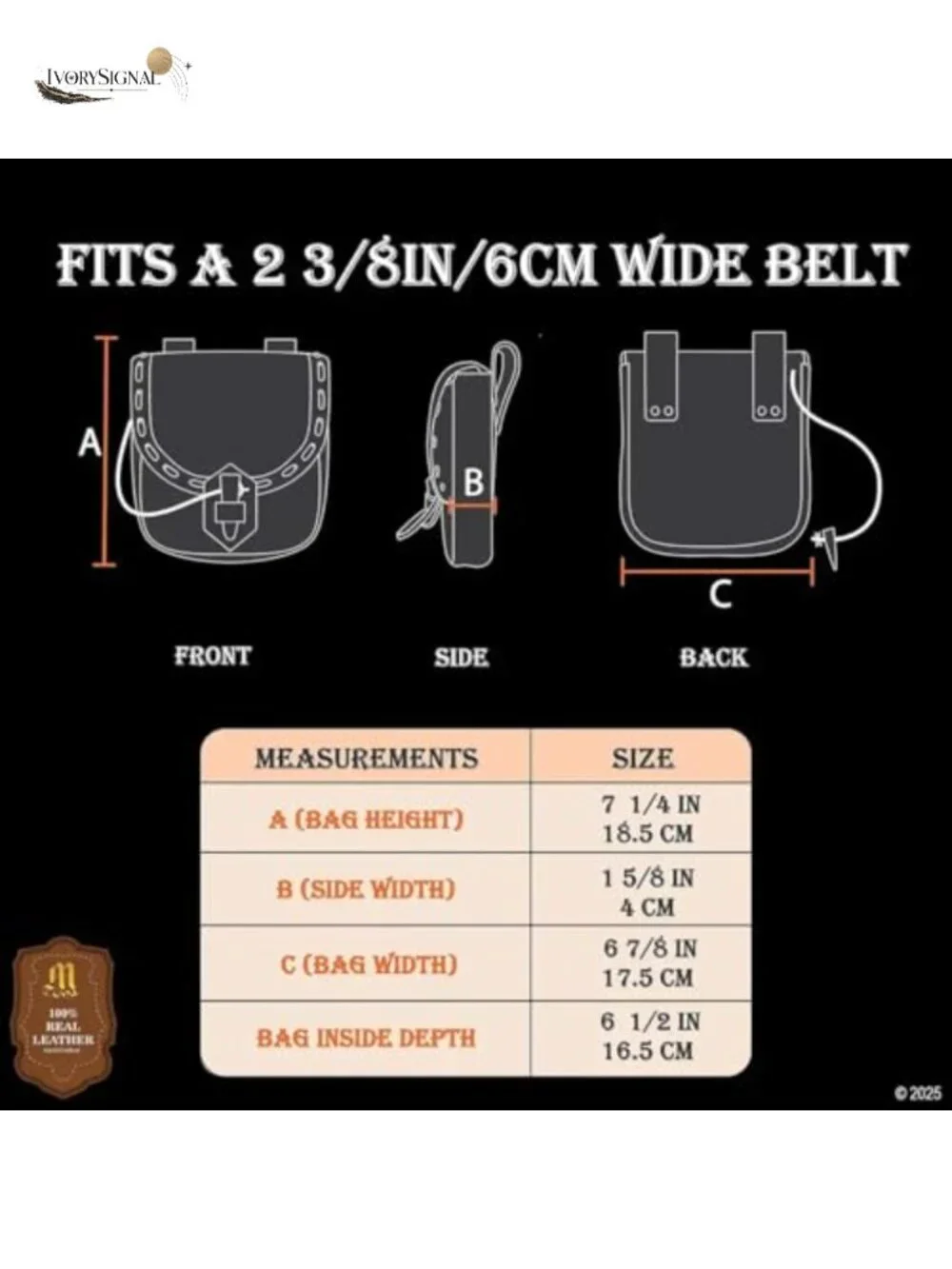 Genuine Leather Medieval Belt Pouch Viking Coin Bag LARP Cosplay